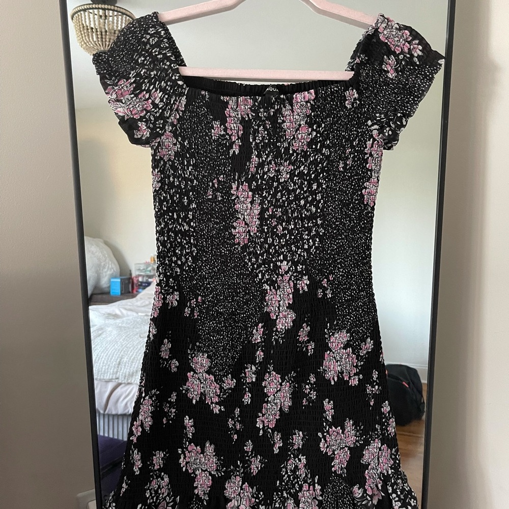 AQUA mini dress floral